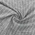 Elastic Striped Jacquard Single Jersey Garments Fabric